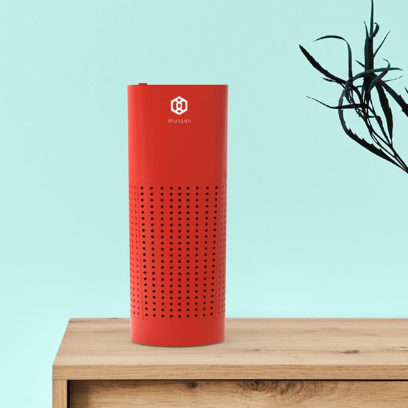 IMUNSEN Portable Air Purifier with Cypress Wood Filter and HEPA Filter