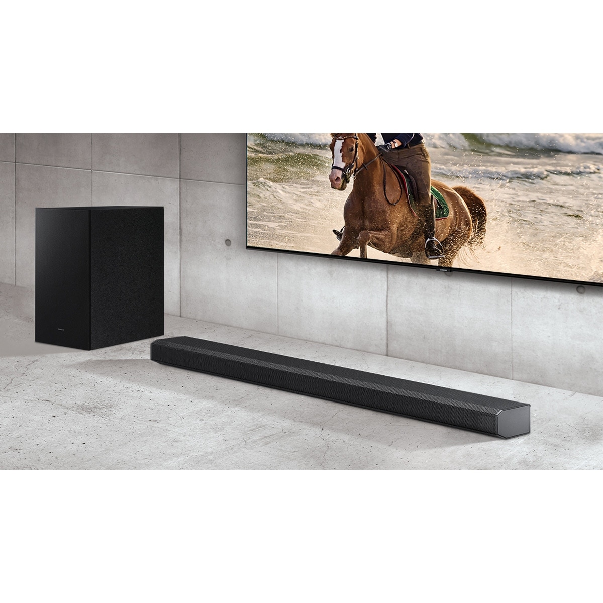 Samsung HW-Q700A Soundbar with Dolby Atmos Bed Bath