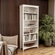 preview thumbnail 35 of 41, Shaker Style Bookcase - 72"H White