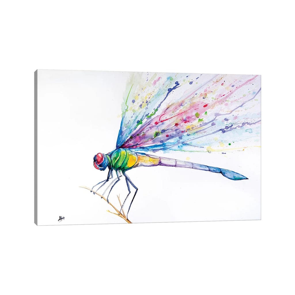 iCanvas "Dragonfly" by Marc Allante Canvas Print