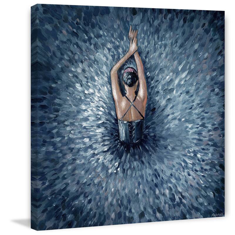 'Ballet Hands' Painting Print on Wrapped Canvas