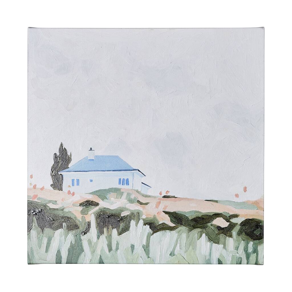 House on a Hill II (41 x 41) Canvas Art Print