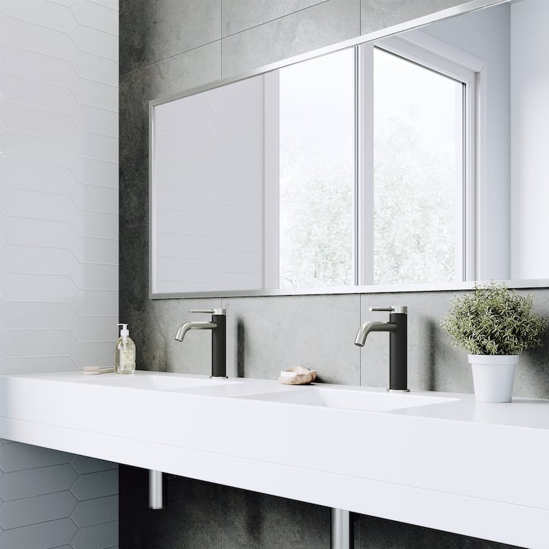 VIGO Madison 8" H Single Handle Single Hole Bathroom Faucet