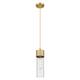 Option Brushed Brass / Clear Shade