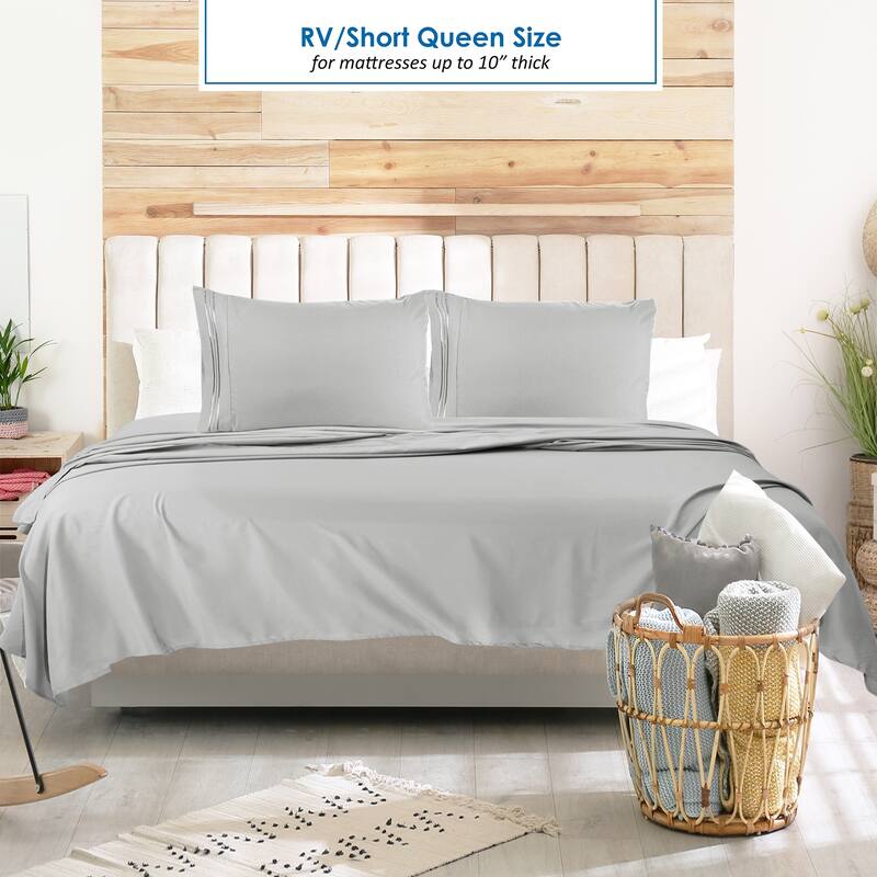 Empyrean Hotel Luxury 6 Piece Sheet Set - Super Soft Bedding Sheets & Pillowcases