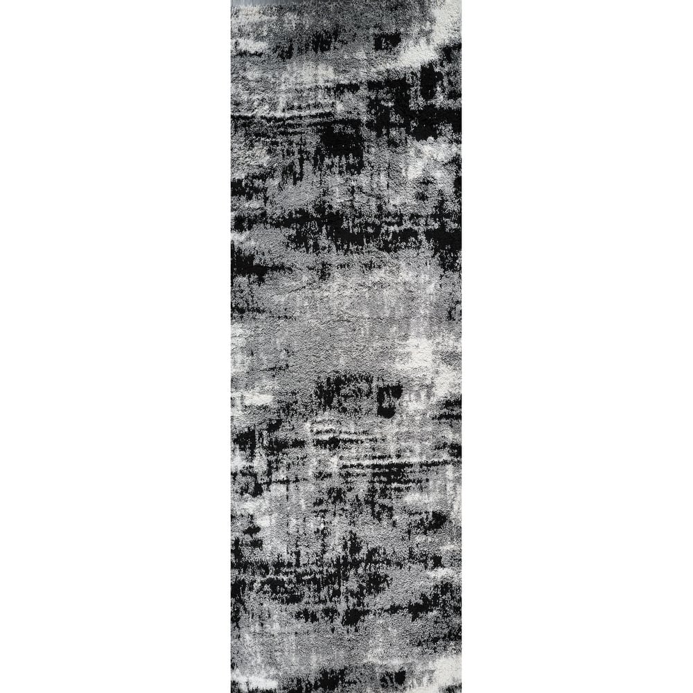 Noori Rug Lux Madison Abstract 2-Inch Shag Area Rug