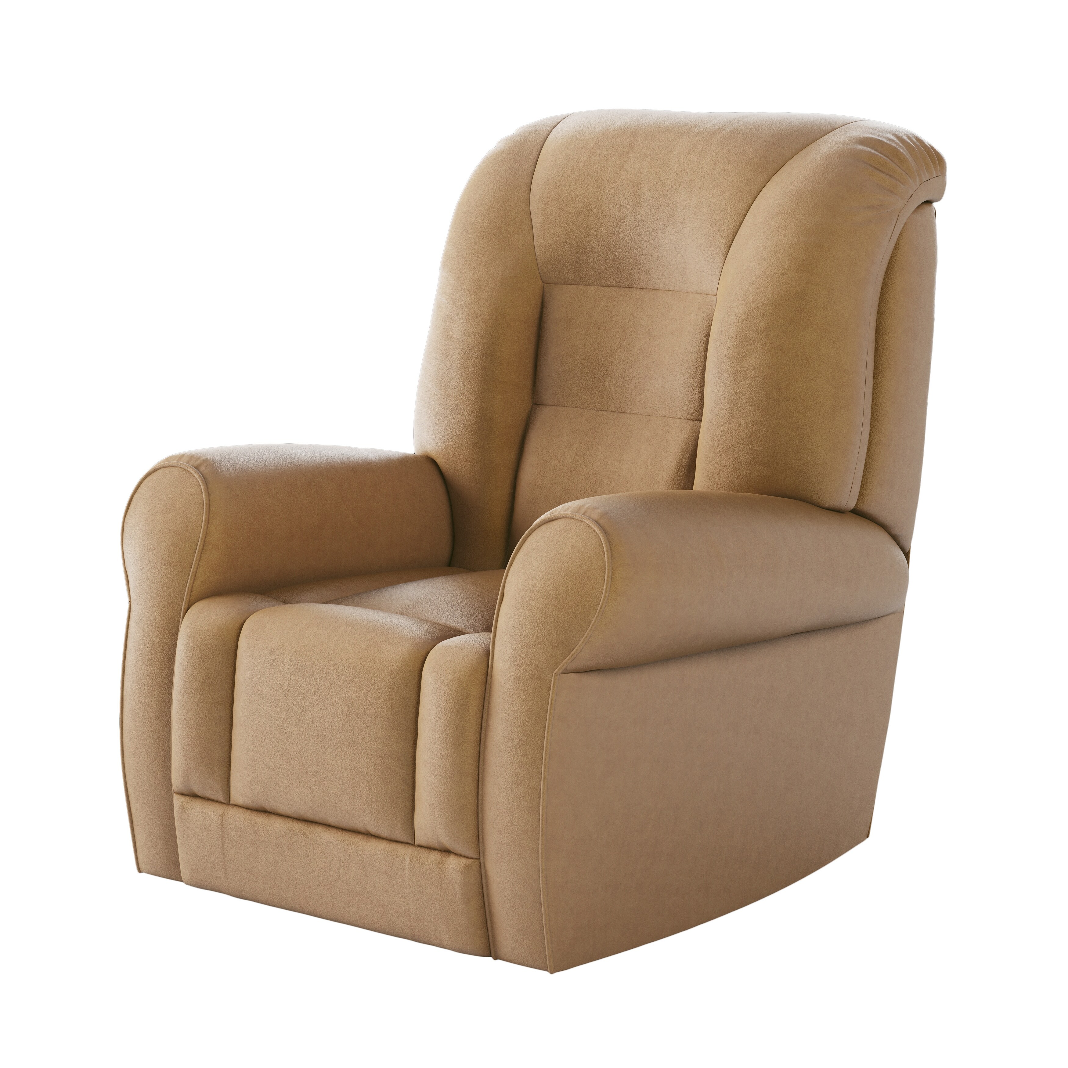 Bradford tan rocker outlet recliner