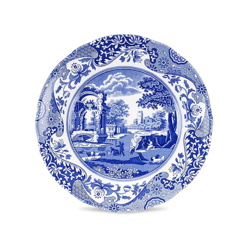 Spode Blue Italian Brocato 12 Piece Set