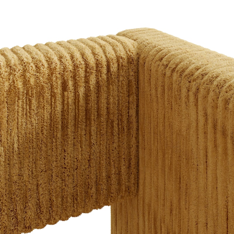 Corvus Somme Corduroy Upholstered Daybed with Trundle