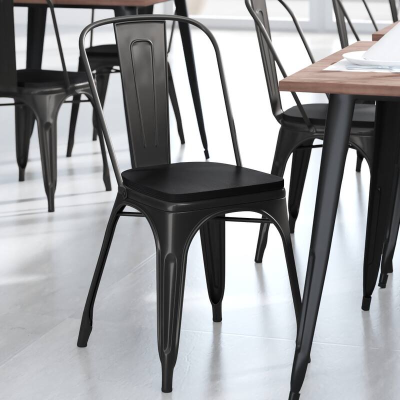 All-Weather Commercial Stack Chair & Poly Resin Seat