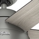 preview thumbnail 3 of 12, Hunter 46" Anslee Ceiling Fan with LED Light Kit and Pull Chain - Transitional, Contemporary
