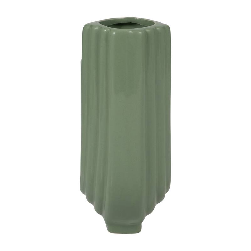 Sagebrook Home Ceramic Modern Loopy Vase