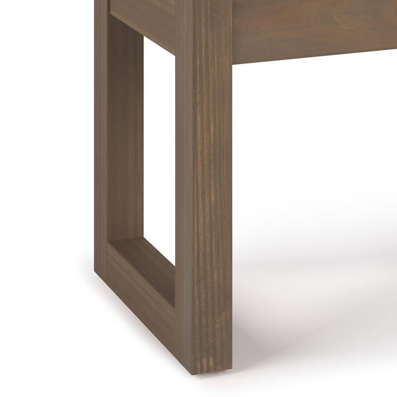 Footstool Small Ottoman Bench - Dark Gray