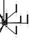 preview thumbnail 4 of 13, Hunter Sunjai 12-Light 3-Tier Candle Chandelier - Contemporary, Glam, Geometric