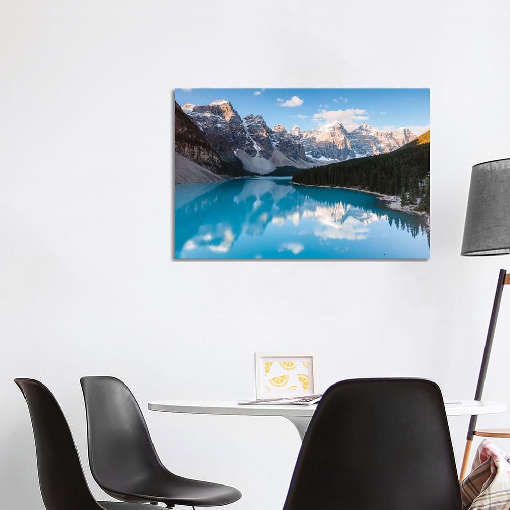 iCanvas "Moraine Lake Sunrise, Banff National Park" by Matteo Colombo Canvas Print