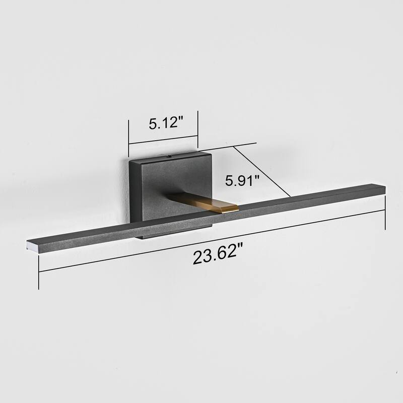 Minimalist Linear LED Vanity Light Dimmable Wall Sconce Light Bar