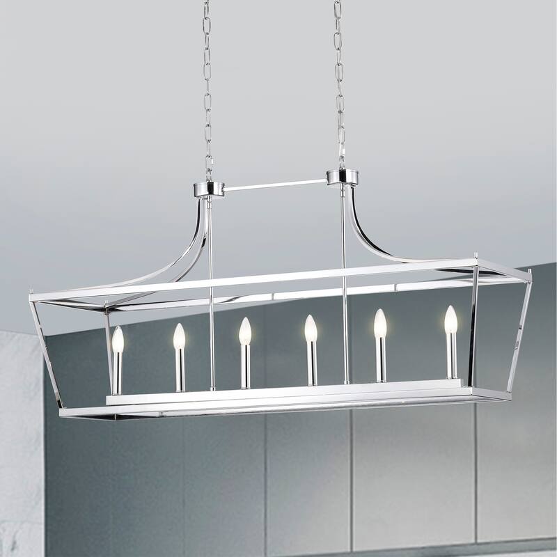 17" Monium Caged Linear 6-Light Candelabra