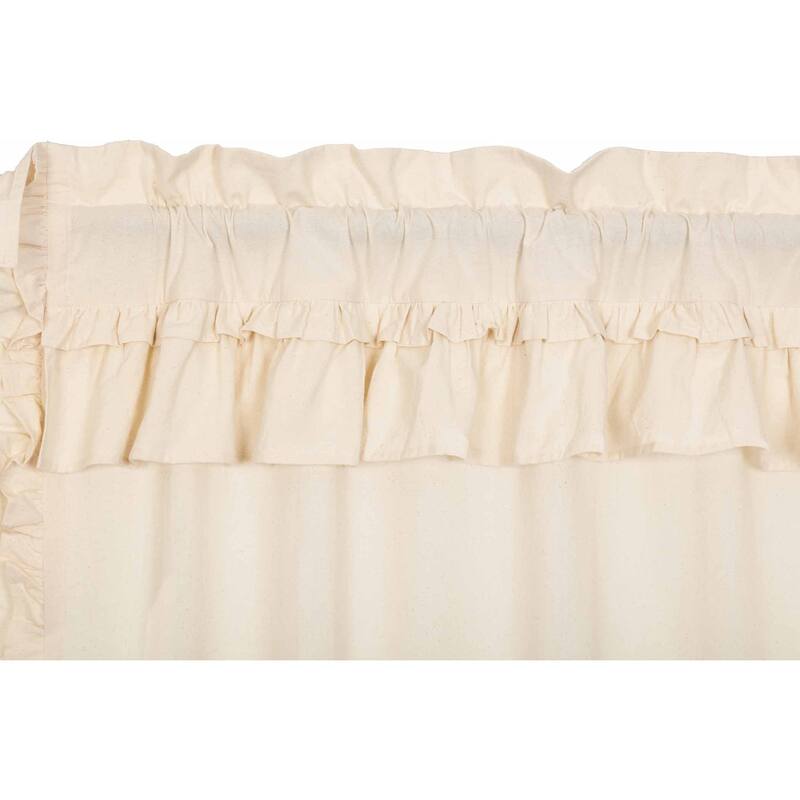 Muslin Ruffled Valance