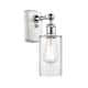 Option White Polished Chrome / Clear