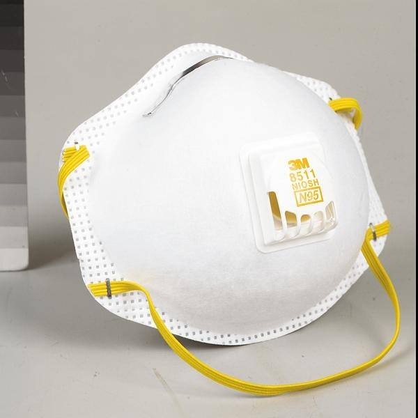 3M 8511PA1A Woodworking Sanding Fiberglass Respirator Bed Bath