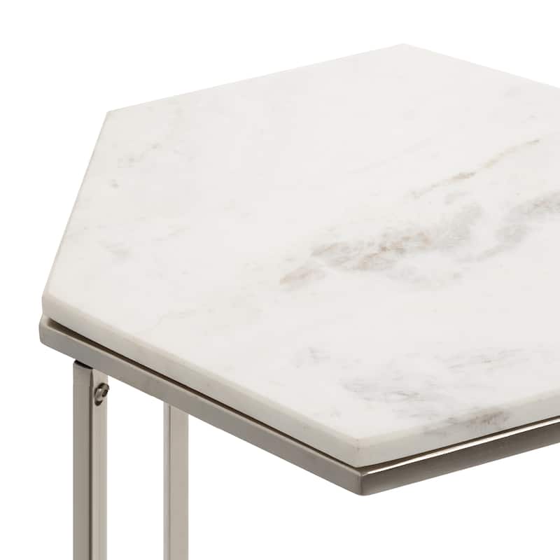 Kate and Laurel Trillion Metal Accent Table
