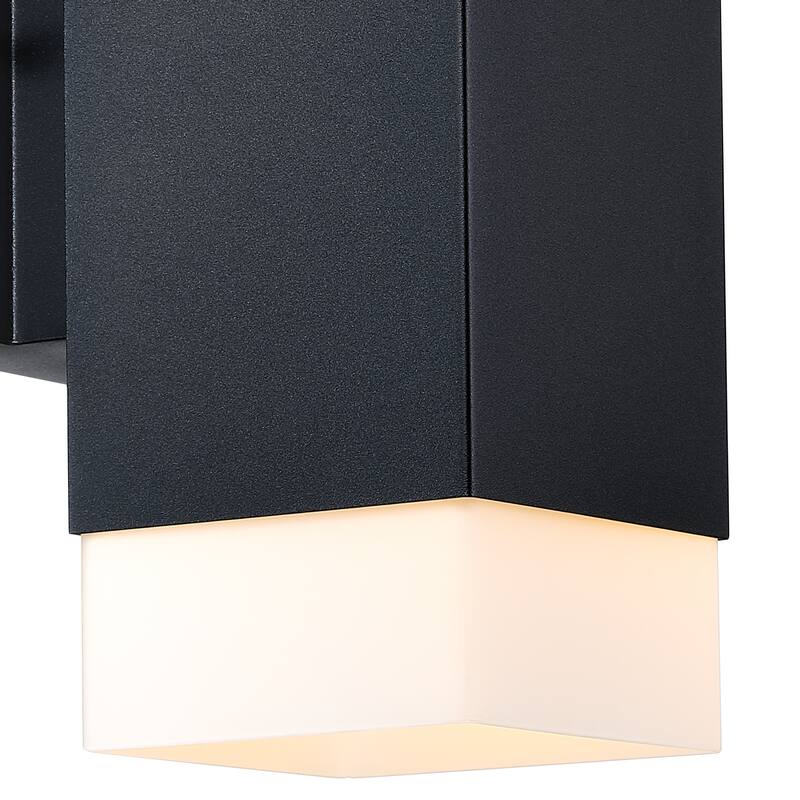 Willowsong Black Outdoor Hardwired Wall Sconce - 14