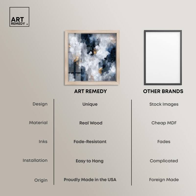 Midnight and Ivory I Shadowbox by Art Remedy