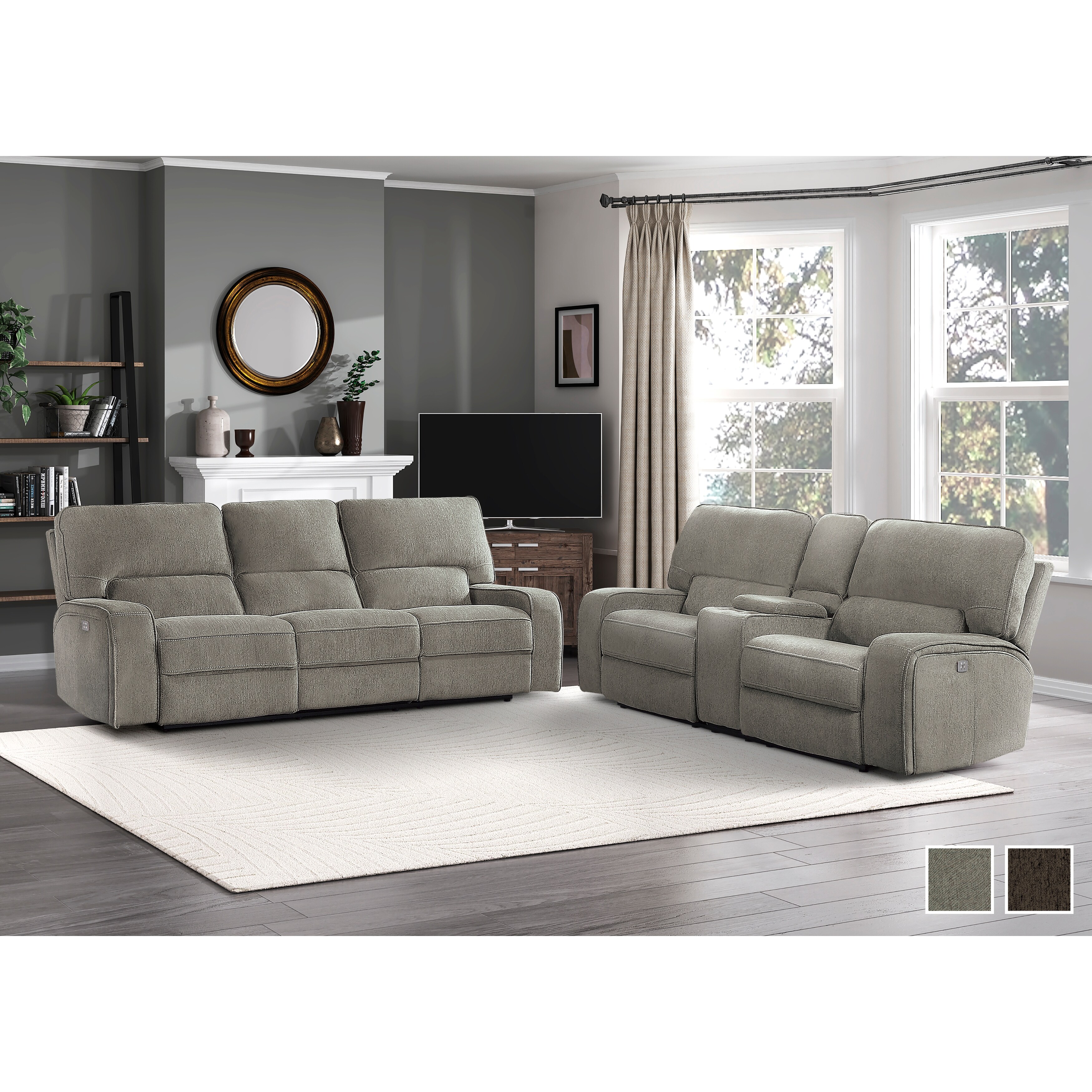 Two piece recliner set sales