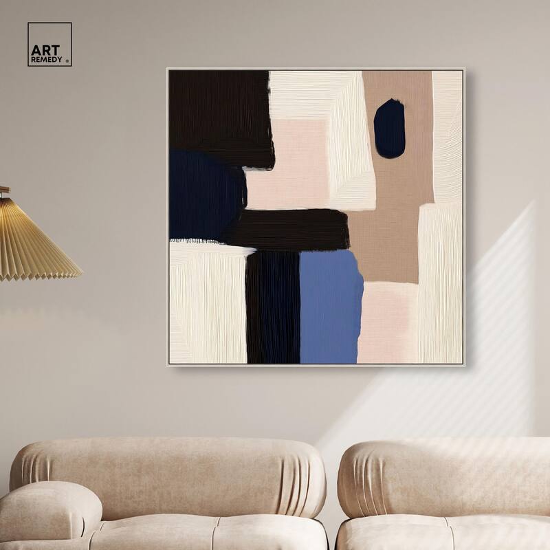 Blue Quietude II Canvas by Art Remedy