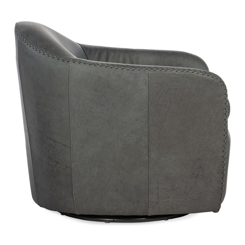 Hooker Furniture CC533-SWIVEL-CLUBE-CHAIR Roper 29" Wide Club Chair - Blue Steel
