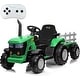 preview thumbnail 22 of 33, Kids Ride on Tractor with Remote Control, 12V Battery Powered Electric Tractor Green