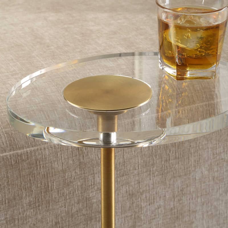 Uttermost Kaufman Crystal Accent Table