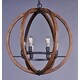 preview thumbnail 2 of 2, Maxim Bodega Bay-Single-Tier Chandelier