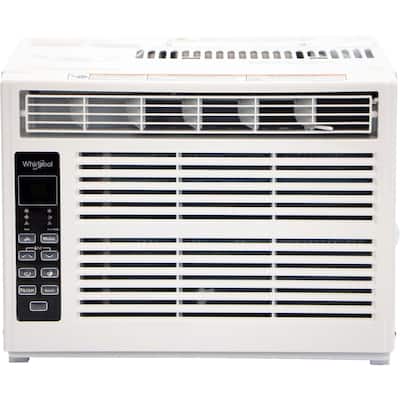 Whirlpool Energy Star 8,000 BTU 115V Window-Mounted Air Conditioner with Remote Control