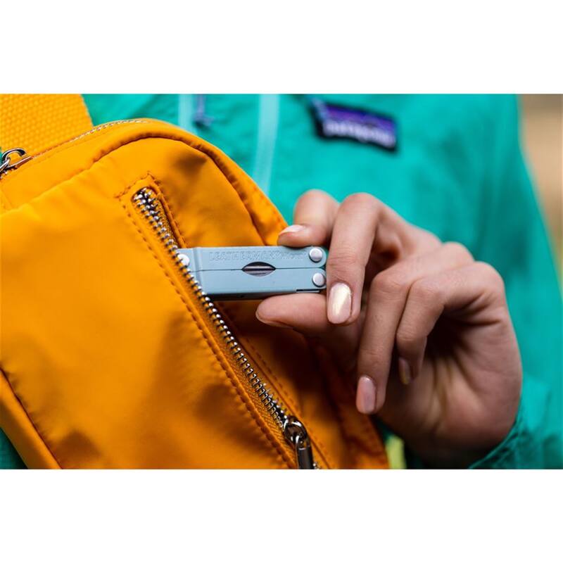 Leatherman Micra Pocket Friendly 10 in 1 Lightweight Multitool, Stainless Arctic