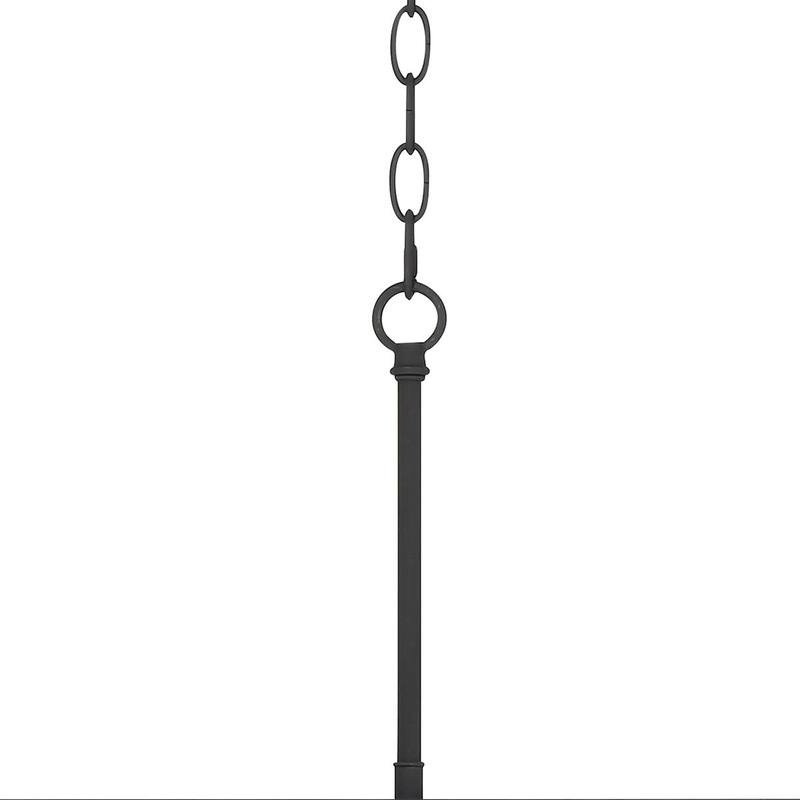 55In Farmhouse Black/ Gold 7-light Linear Dining Chandelier with UL Certified - 55 inches