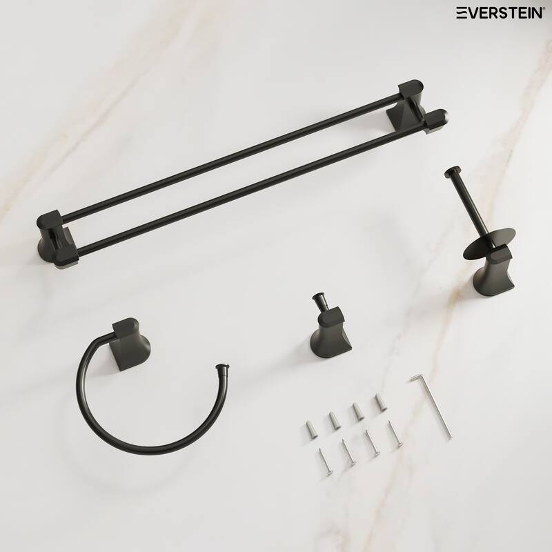 4-Piece Bathroom Hardware Set Bathroom Accessory Set