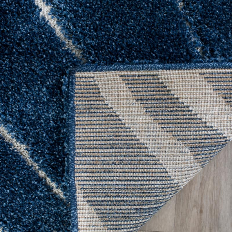 SAFAVIEH Florida Shag Hervor Soft Serene Waves 1.2-inch Thick Rug