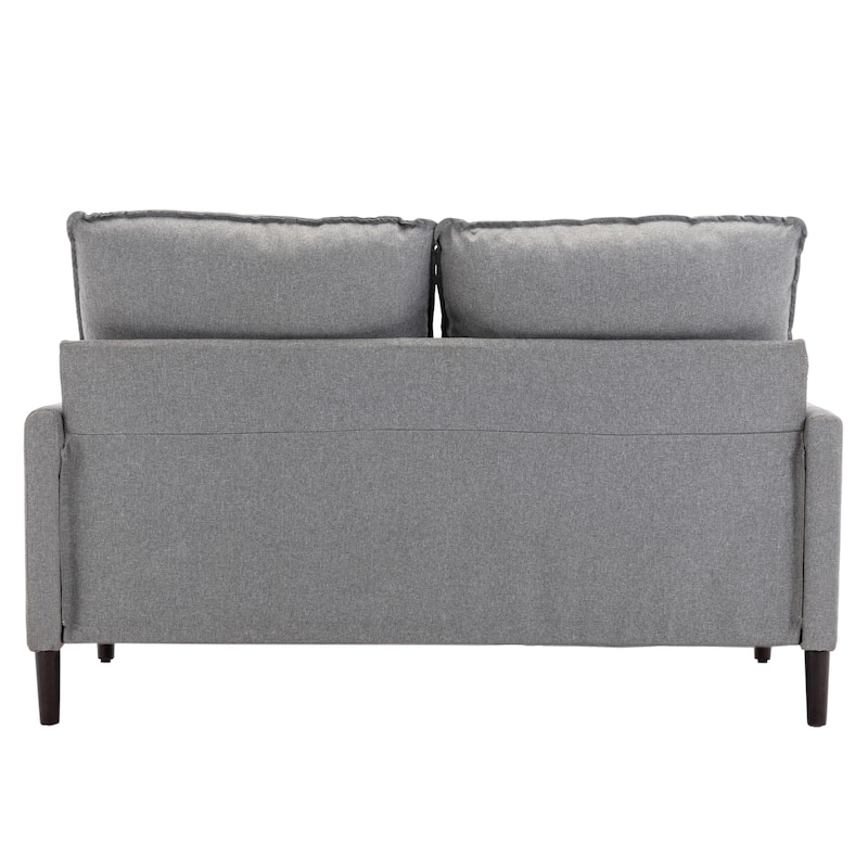 Living Room Loveseat Linen Sofa