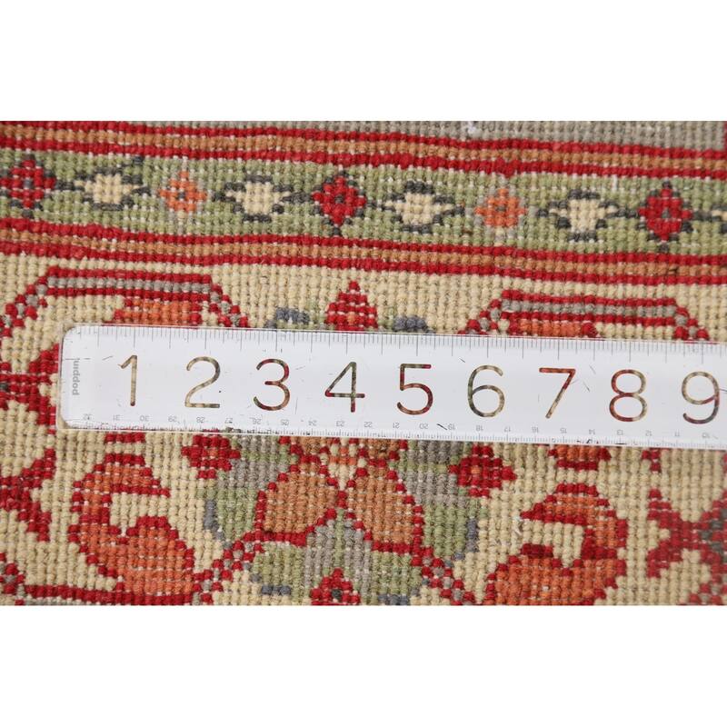 Kazak Foyer Rug Handmade Home Decor Wool Carpet - 3'5" x 4'9"