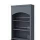 preview thumbnail 14 of 16, 83.7" Modern Tall Pantry Cabinet Set of 2 with Faux Marble Tops & Drawers