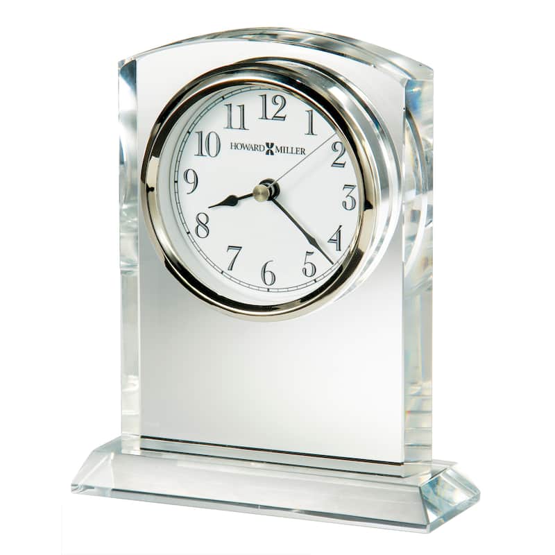 Howard Miller Flaire Contemporary Modern Glam Mantel Clock