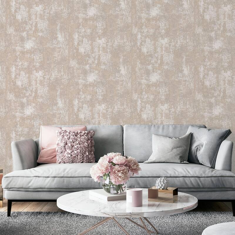 Arthouse Lloyd Blush Stone Texture Wallpaper