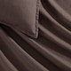preview thumbnail 36 of 52, Calvin Klein Washed Percale Solid Cotton Duvet Cover Set