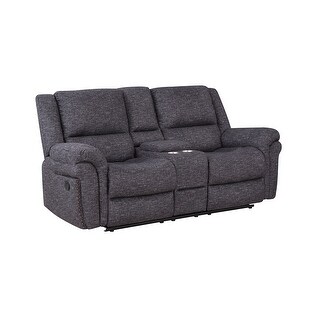 Porter Ridge Console Porter Designs St. John Contemporary Padded Manual Recline Console ...
