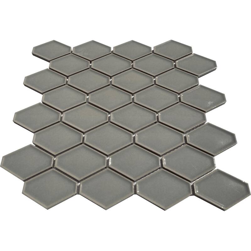 Century Clipped Diamond Porcelain Mosaic Tile