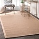 preview thumbnail 1 of 20, Nuloom Handmade Alexa Cotton-bordered Jute Rug 10' x 14' - Beige