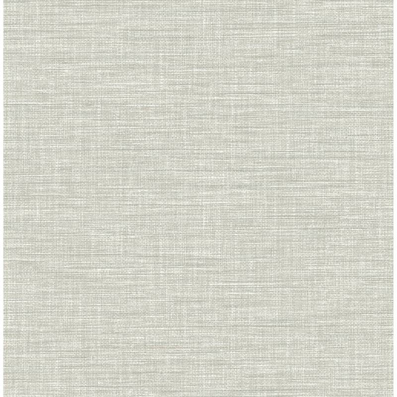 A-Street Prints Exhale Grey Woven Texture Wallpaper
