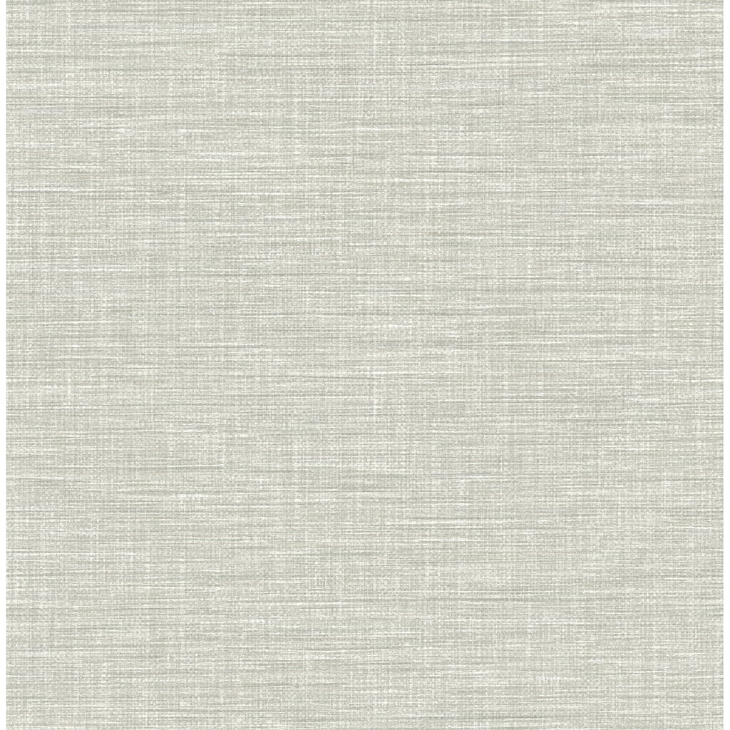 A-Street Prints Exhale Grey Woven Texture Wallpaper