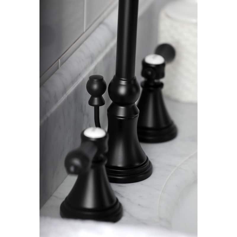 Kingston Brass Heirloom 8 in. Widespread Bathroom Faucet